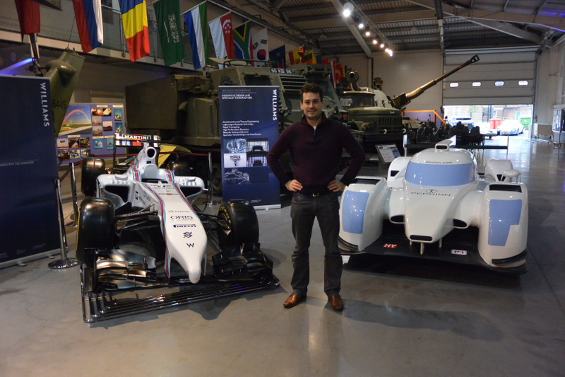 Illustration for article titled Enjoy an F1 and an LMP1 Car on the Same Image, Fitted with a Tank